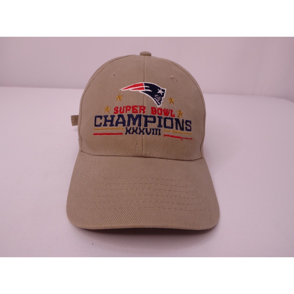 New England Patriots Super Bowl Champions XXXVIII Hat Cap